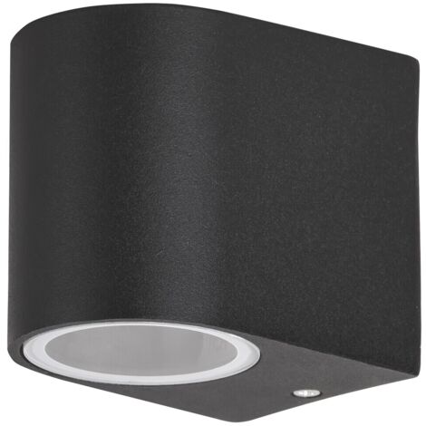 Applique esterna moderna GU10 nera Rabalux Chile 8029