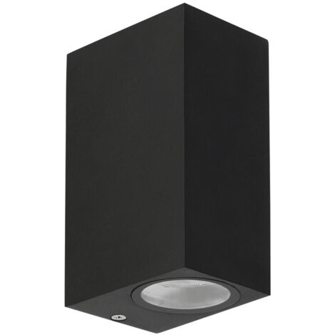 Applique esterna nera 2xGU10 IP44 Nerium Candellux