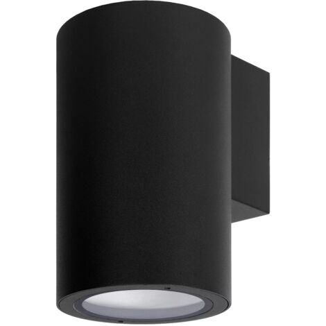 Applique esterna nera alluminio E27 40W Volantis Lucide