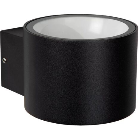 Applique esterna nera alluminio IP54 G9 5W Oxford Lucide