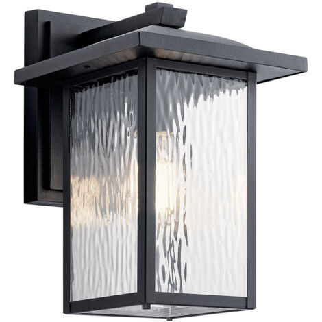 Applique esterna nera industriale Cappanna E27 IP44
