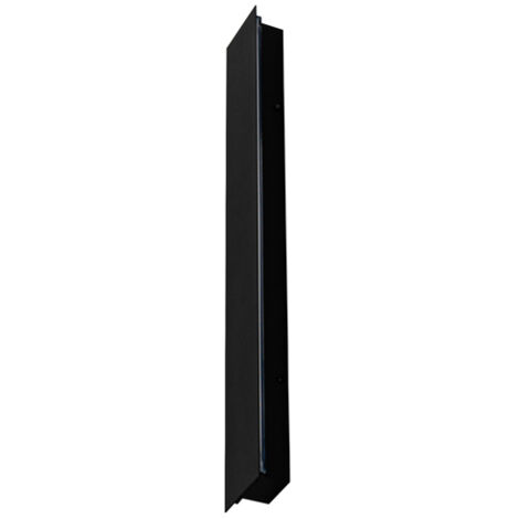 Applique esterna nera slim 60cm LED 14W 3000K Italux