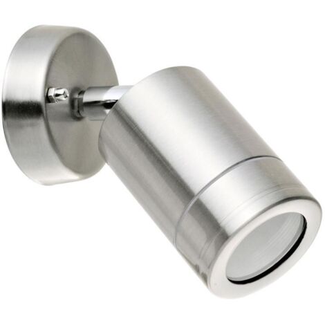 Applique esterna Polux OLIMP GU10 orientabile satinata