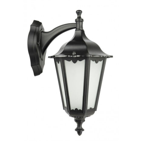 Applique esterna Retro nera E27 IP43 SU-MA K3012/1/D