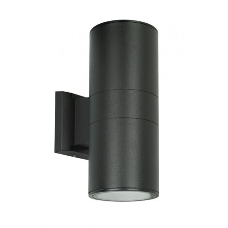 Applique esterna su/giù Ø11cm 2xE27 nera IP54 SU-MA 7001