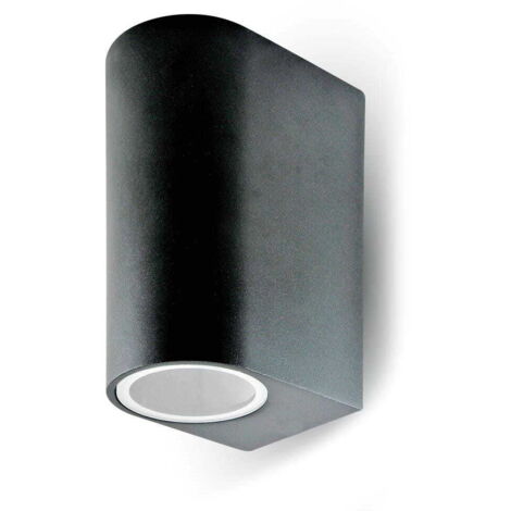 Applique esterna V-TAC VT-7652 GU10 alluminio nera IP44