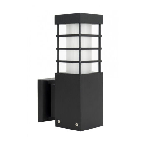 Applique esterno alluminio E27 nero IP54 SU-MA RADO