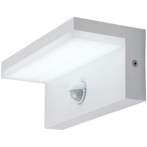 Applique esterno bianco PIR CCT LED 9W IP54 Zaragoza