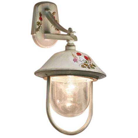 Ferroluce Latina A670 AP Lampada Parete Esterno 1 Luce 2 Colori