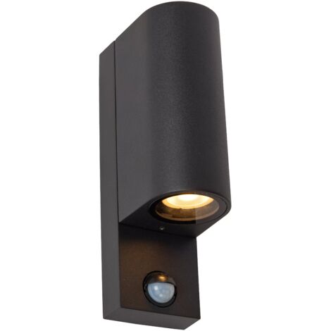 Applique esterno con sensore 2xGU10 ZARO Lucide IP65