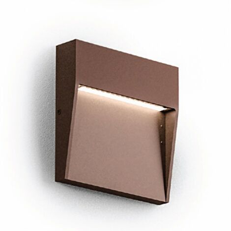 Applique esterno gea led sol q ges982 ges982c lampada parete classica, tonalità luce 3000°k (luce calda)
