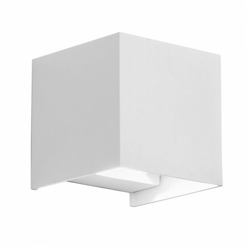 Image of Applique esterno gea led zora led ip65 ges1023 20w fascio regolabile lampada parete biemissione moderna