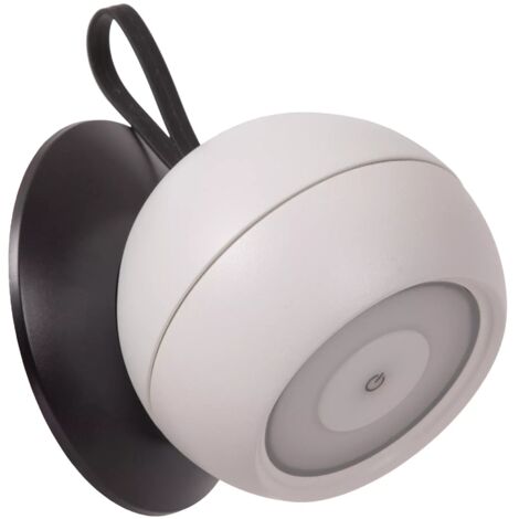 Applique esterno LED 2W 3000K a batteria Lucide Lunex