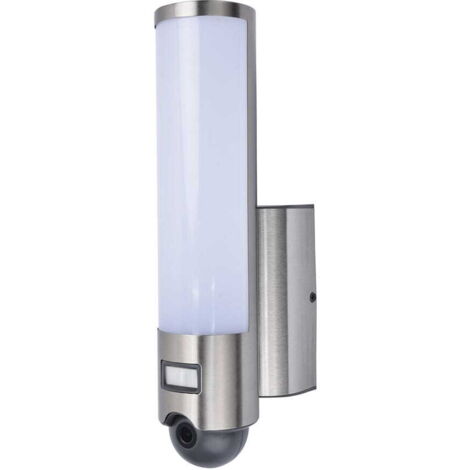 Applique esterno LED ELARA Lutec argento 1300lm IP44