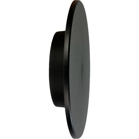 Applique esterno LED nero DISK Ø18 12W CCT IP65 Milagro