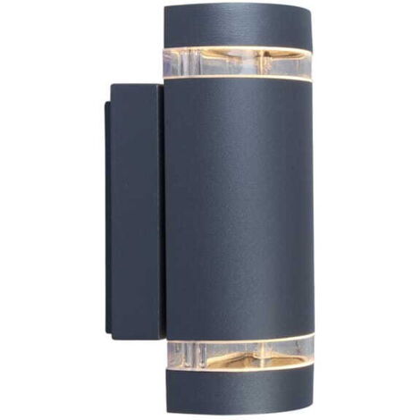 Applique esterno LUTEC Focus antracite 2xGU10 IP44