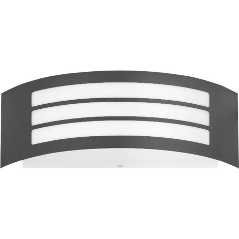 Applique esterno moderno E27 Roma antracite IP44 Rabalux