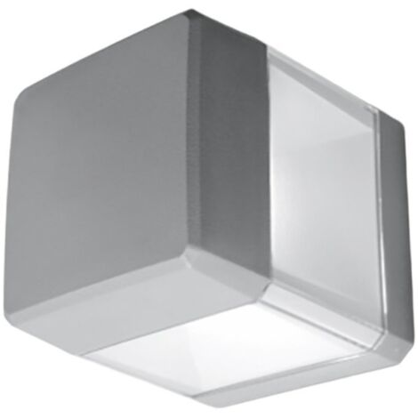 Applique esterno top light lodi ap gr gx53 led resina