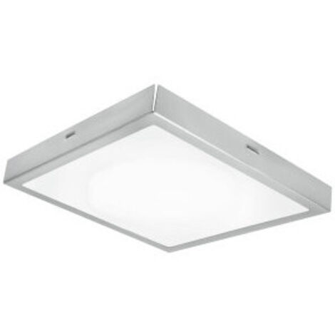 Applique et plafonnier LED Osram, éclairage d'intérieur, blanc chaud, 220,0 mm x 220,0 mm x 55,0 mm, Lunive Vela