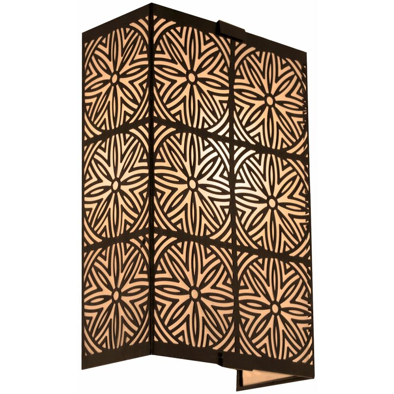 Applique Ethnique 1xE27 Marron