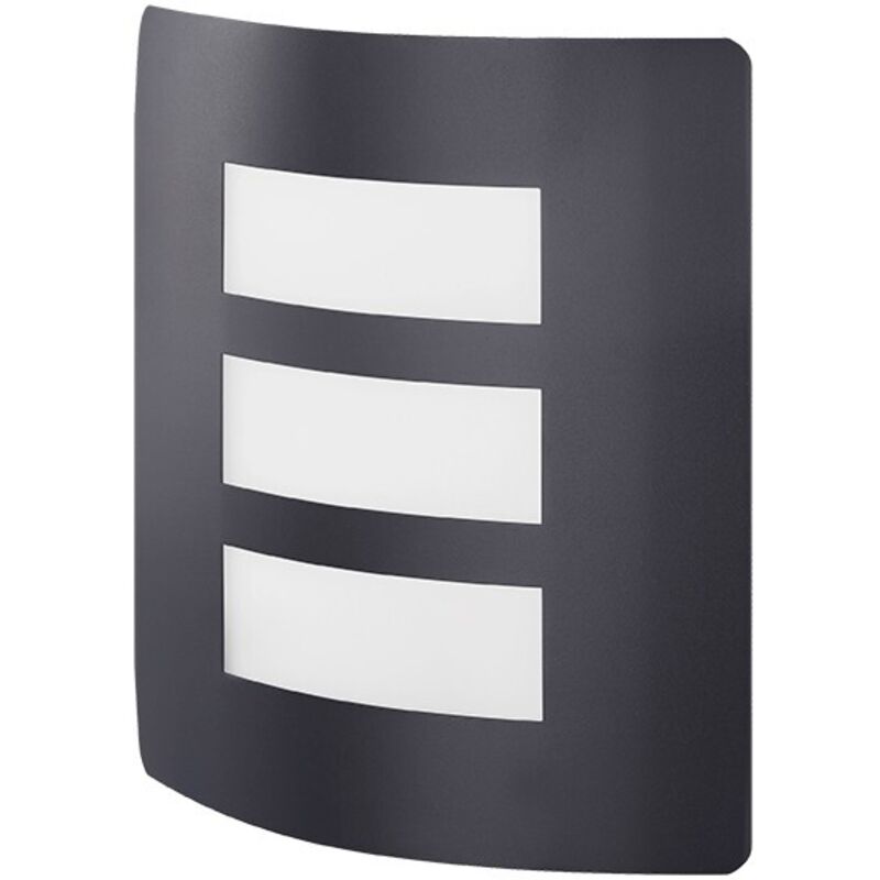 Eglo - applique extérieur acier galvanise noir E27 max 40W IP44