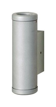 L'ebenoid - Applique extérieur LED 2X1W aluminium grise 181X62mm 2 faisceaux indirect 4500K 120lm T1 IK08 IP55 ILO EBENOID 079840