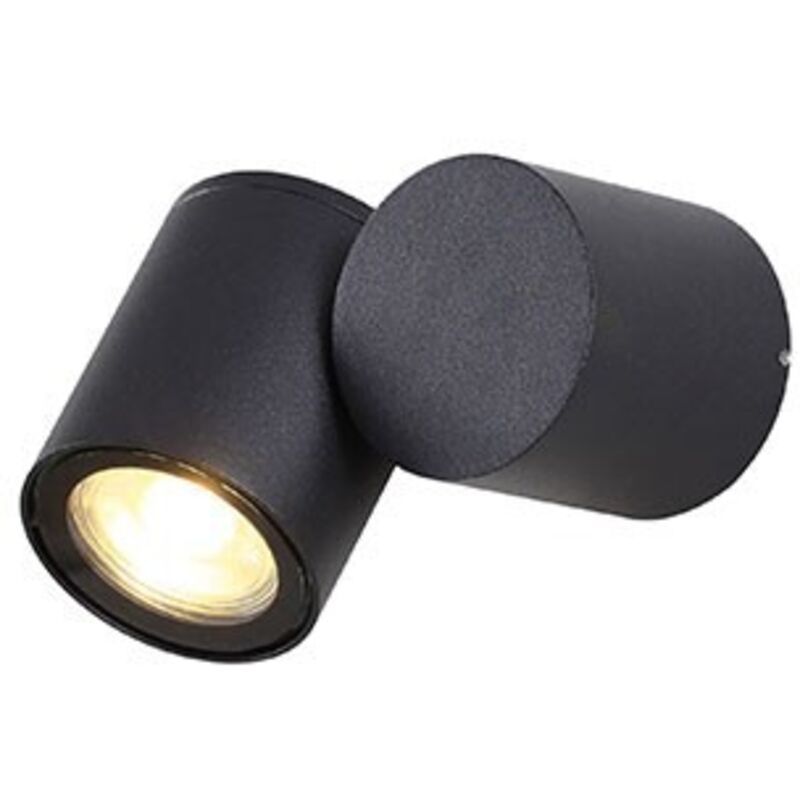 Applique murale à led Aric topaze - gu10 - 1 x 6w - 3000k - graphite Aric 50916