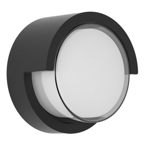 Applique extérieure 12w 3000k bejel noir ip65 17x17x10,2 cm 600lm
