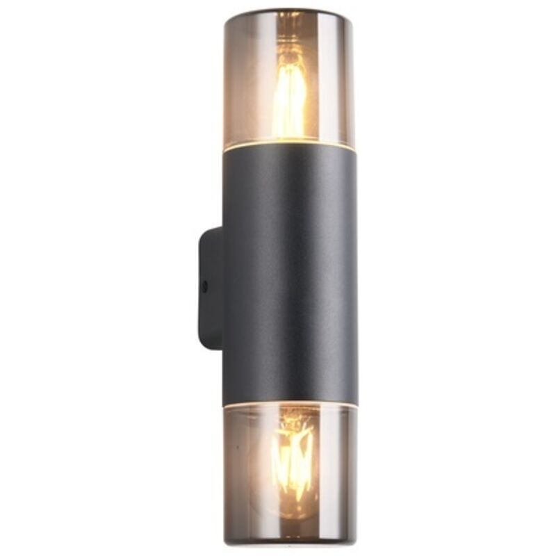 Applique exterieure 2xe27 fonte daluminium h33cm - trio - hoosic 82457875 82457875