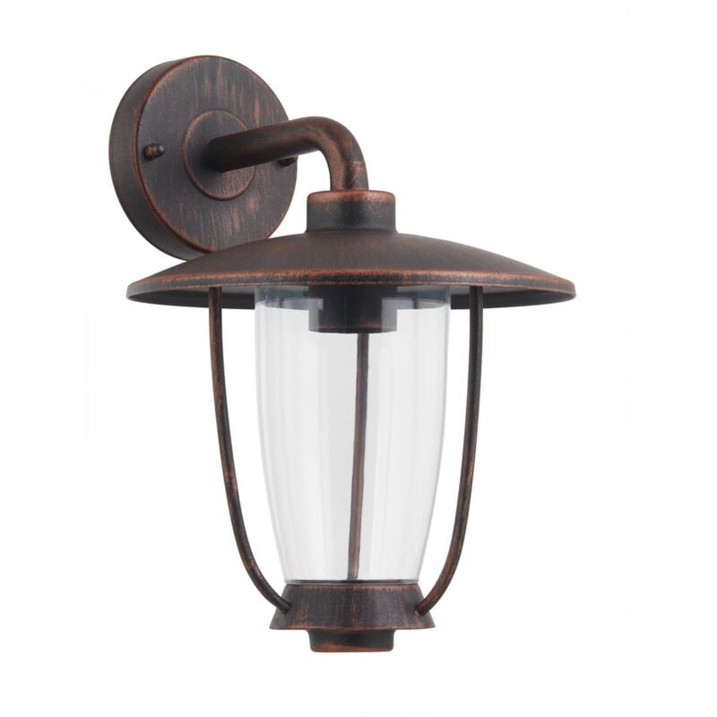 Applique extérieure à intensité variable 'Satish' en métal