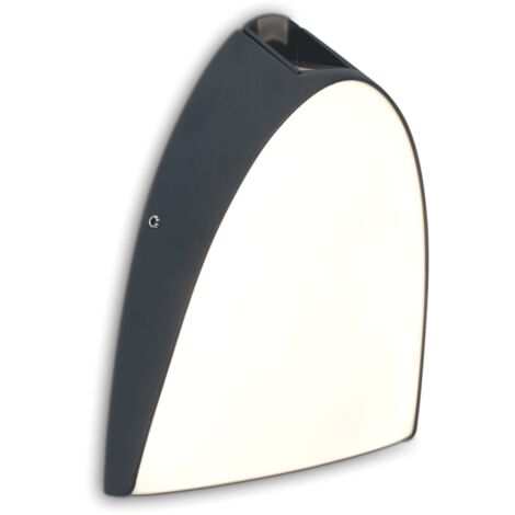 Applique extérieure APOLLO anthracite LED 14W IP54 Lutec