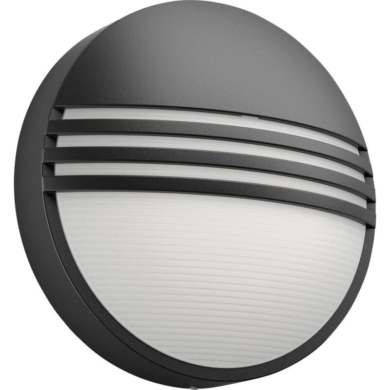 Philips - Applique led extérieure led Yarrow 172963016 led intégrée noir W625591