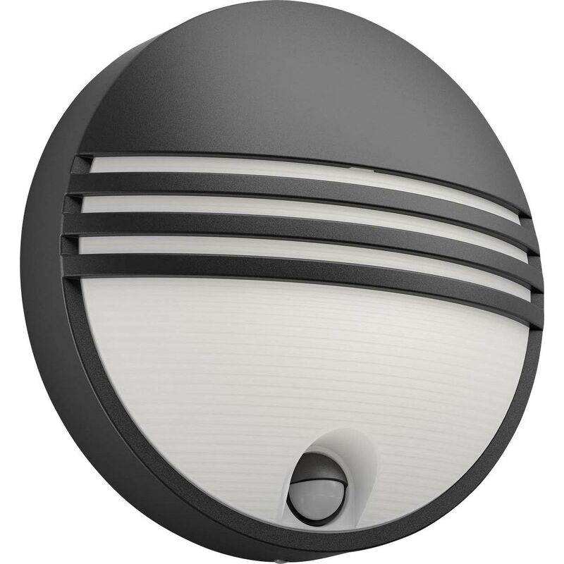 Applique extérieure avec détecteur de mouvement Philips led Yarrow 172973016 led intégrée noir W626041