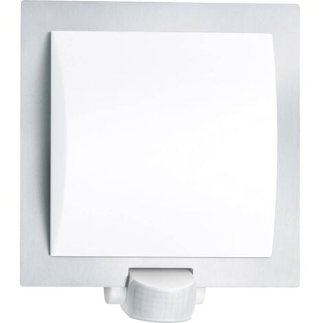 Applique extérieure avec détecteur de mouvement Steinel L20 S 566814 E27 60 W argent