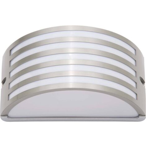 Applique extérieure Brilliant Celica 96130/82 E27 60 W acier inoxydable S33953