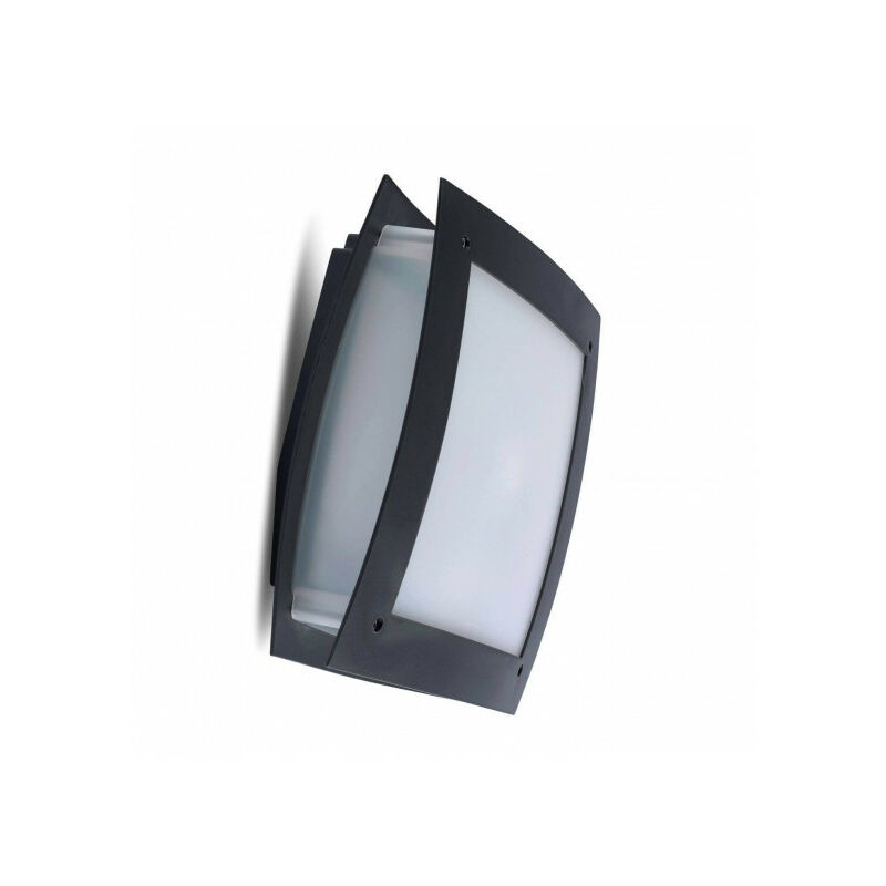 Applique Darwin, polycarbonate, gris urbain - Gris