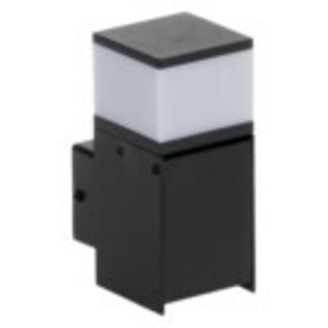 Applique extérieure carrée noire 16cm G9 IP44 Kanlux