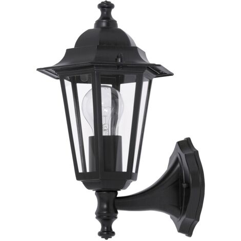 Applique extérieure classique E27 Velence noire Rabalux