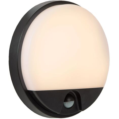 Applique extérieure détecteur LED 10W 3000K Lucide HUPS