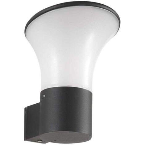 Applique extérieure en aluminium IP54 pour jardin Ares - Noir