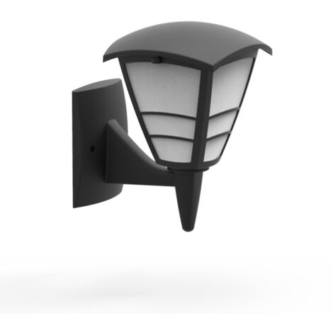 Applique extérieure étanche YONCA 2 E27 IP44 noir 400.010.133 HOROZ