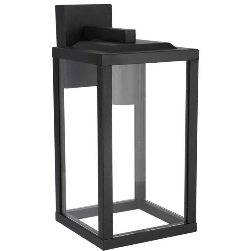 Applique extérieure gaia t black E27 noir IP44 EDO777369 Edo Solutions Garden Line