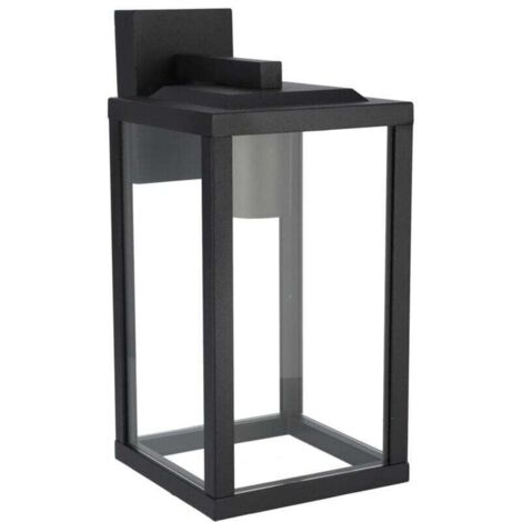 Applique extérieure GAIA T BLACK E27 noir IP44 EDO777369 Edo Solutions Garden Line