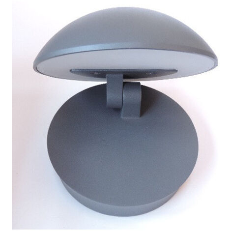 Applique extérieure LED 13W anthracite rond indirect 150x142x118mm 3000K 480lm 230V IP54 Façade Ledvance