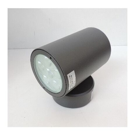 Applique extérieure LED 14W gris anthracite 135X135mm faisceau direct/indirect 3000K 230V IK08 IP54 UP TRAJECTOIRE 002307
