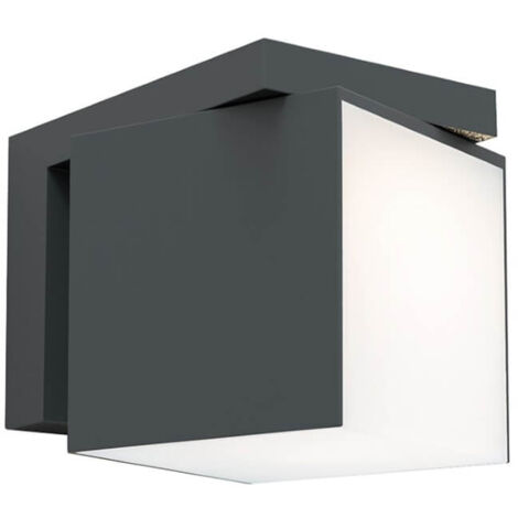 Applique extérieure LED Cuba anthracite Lutec 12W IP54