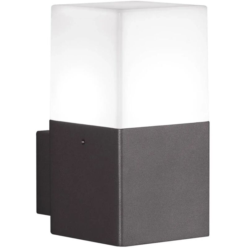 Luminaires de jardin, Applique extérieur moderne métal Hudson Anthracite en Metal Trio