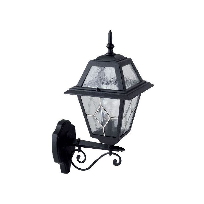 Applique Extérieure Montante 100W E27 Fonte Noire