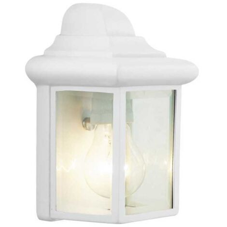 Applique extérieure murale BRILLIANT NISSIE blanc E27 - 40W