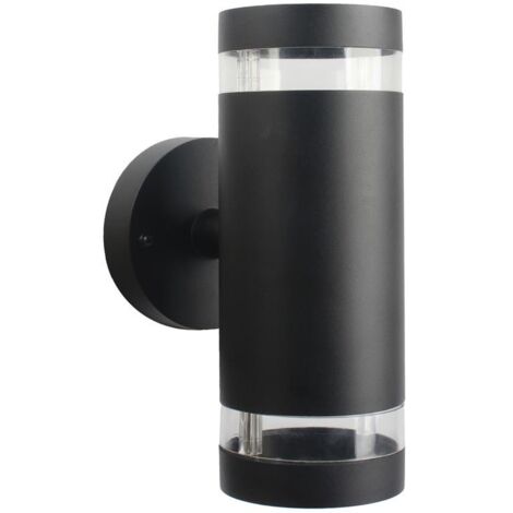 Applique extérieure noire 2xGU10 RINO 323996 Polux